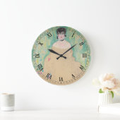 ポートレートのアマリズッカーカンドルバイグスタフクリムト ラージ壁時計 (ホーム)