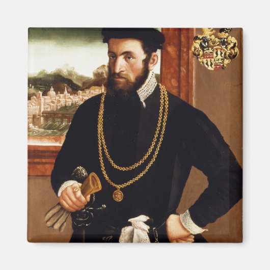 ポートレートのアントンランメルフォンリヒテナン マグネット (正面)