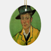 ポートレートのアームランドローリンバイビンセントヴァンゴッホ セラミックオーナメント (右)