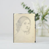 ポートレートのイザドーラダンカン， 1908 ポストカード (スタンド正面)