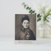 ポートレートのイザベラバードビショップ ポストカード (スタンド正面)