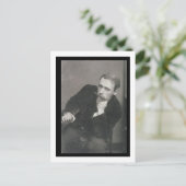 ポートレートのウォルター・クレーンの写真(1845年~1915年) ポストカード (スタンド正面)
