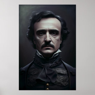 ポートレートのエドガー・アラン・ポー・ポスター ポスター