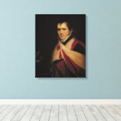 ポートレートのエドワードDaniel Clarke c.1822 キャンバスプリント (インサイチュ (ウッドフロア))