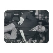 ポートレートのエドワードVIIの写真（1841年～1910年） (b/w) マグネット (横)