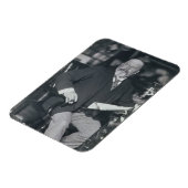 ポートレートのエドワードVIIの写真（1841年～1910年） (b/w) マグネット (左側)