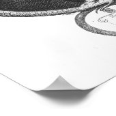 ポートレートのエマニュエルカント2 ポスター (角)