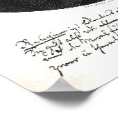 ポートレートのエマニュエルカント ポスター (角)