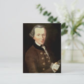 ポートレートのエマニュエルカント ポストカード (スタンド正面)