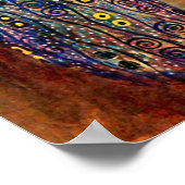 ポートレートのエミリー・フロージーバイグスタフクリムト ポスター (角)