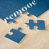 ポートレートのエリザベス女王の写真 ジグソーパズル (側面)