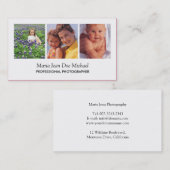 ポートレートのカメラマンの名刺 名刺 (正面/裏面)
