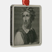 「ポートレートのギャラリーからのTorquatoタッソ メタルオーナメント (右)