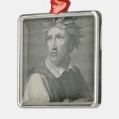 「ポートレートのギャラリーからのTorquatoタッソ メタルオーナメント (左)