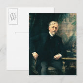 ポートレートのグスターブエッフェル1905 ポストカード (正面/裏面)