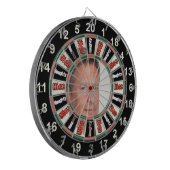 ポートレートのゲイリー・ジョンソンの政治的ダーツボード ダーツボード (正面左)