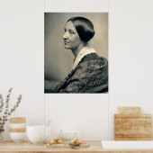 ポートレートのサザン・ブラウネル・アンソニー1850 ポスター (キッチン)