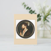 ポートレートのシモン・ジョージ・バイ・ハンス・ホルベイン・ヤング ポストカード (スタンド正面)
