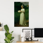 ポートレートのシャーロッテコーデイ ポスター (ホームオフィス)