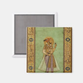 ポートレートのシャー・ジャハン， 1631，ムガル マグネット (正面/裏面)