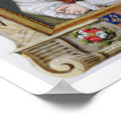 ポートレートのジェーン・シーモア(c.1509-37) 3番目の女王 ポスター (角)