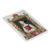 ポートレートのジェーン・シーモア(c.1509-37) 3番目の女王 マグネット (右側)