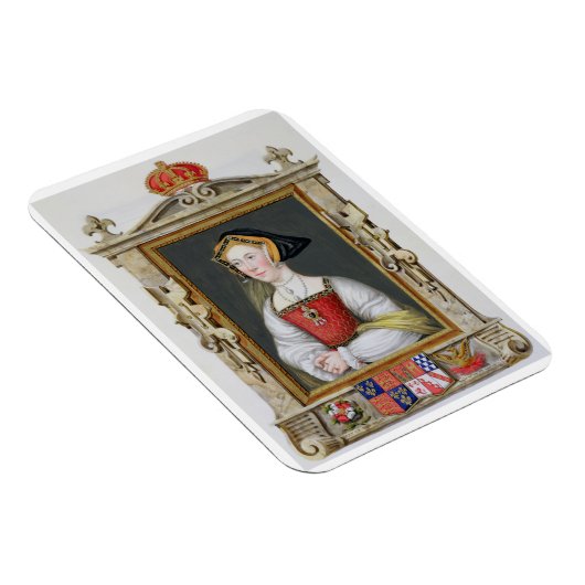 ポートレートのジェーン・シーモア(c.1509-37) 3番目の女王 マグネット (右側)