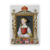 ポートレートのジェーン・シーモア(c.1509-37) 3番目の女王 マグネット (縦)