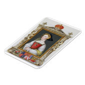 ポートレートのジェーン・シーモア(c.1509-37) 3番目の女王 マグネット (左側)
