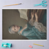 ポートレートのジュスティンファバートデクページ紙 薄葉紙 (クラフト)