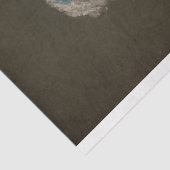 ポートレートのジュスティンファバートデクページ紙 薄葉紙 (詳細)