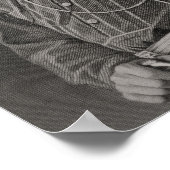 ポートレートのジュゼッペガリバルディ ポスター (角)