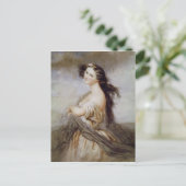 ポートレートのジュリエットドルエット ポストカード (スタンド正面)