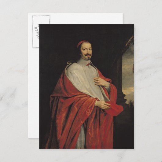 ポートレートのジュールマザリン ポストカード (正面/裏面)