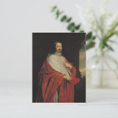 ポートレートのジュールマザリン ポストカード (スタンド正面)