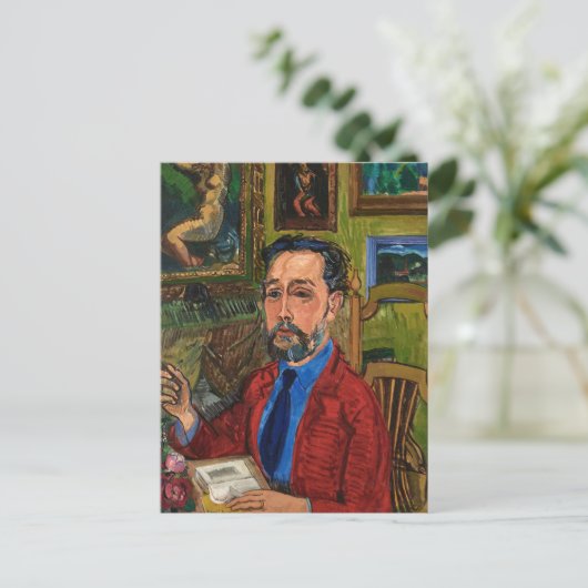 ポートレートのジョアヒムガスケー |ラウルdufy ポストカード (スタンド正面)