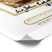 ポートレートのジョン・エベレット・ミラリス卿(1829年~96年) (al) ポスター (角)