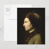 ポートレートのジーンジャックルソー ポストカード (正面/裏面)