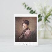 ポートレートのジーンジャックルースオーバイアラン・ラムゼー ポストカード (スタンド正面)