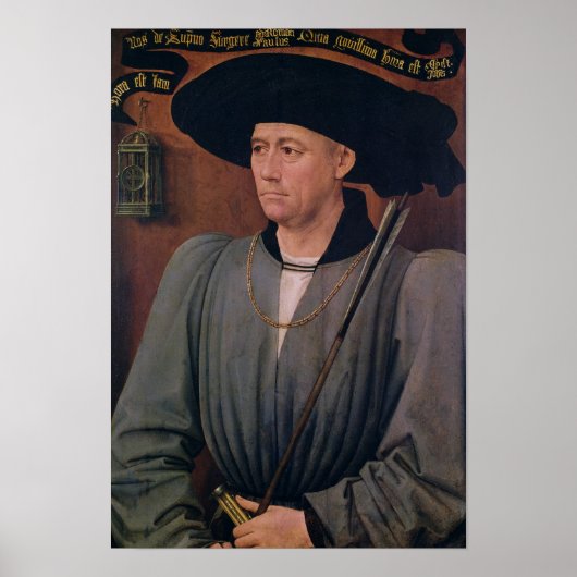 ポートレートのジーンレフェブルドゥサンレミー ポスター (正面)