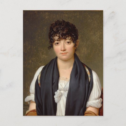 ポートレートのスザンヌレペレティエドゥサンファルゲオ ポストカード (正面)