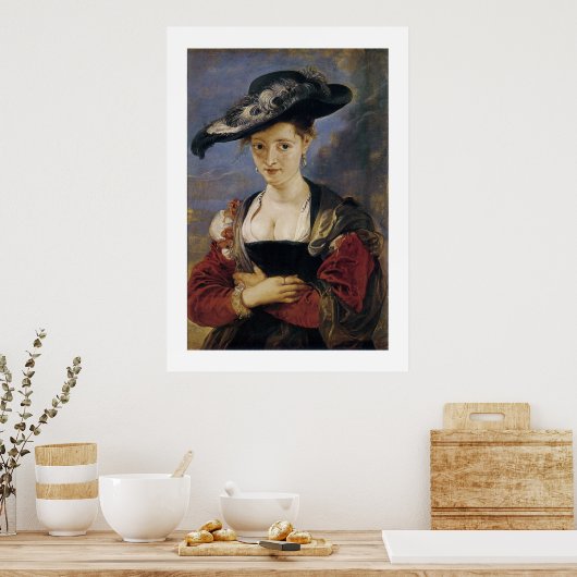 ポートレートのスザンヌ・フォメント ポスター (キッチン)