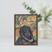 ポートレートのセザンヌマダムの温室 ポストカード (スタンド正面)