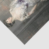 ポートレートのセリアトビンクラークbyジョバンニ・ボルディーニ 薄葉紙 (詳細)