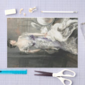 ポートレートのセリアトビンクラークbyジョバンニ・ボルディーニ 薄葉紙 (クラフト)