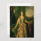 ポートレートのソフィー・シャーロット ポストカード (正面/裏面)