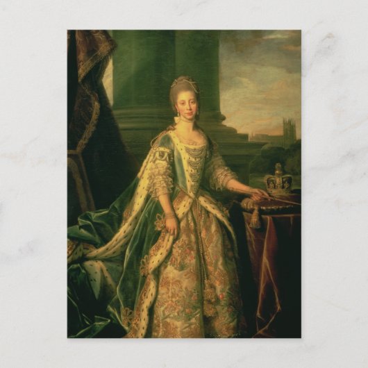 ポートレートのソフィー・シャーロット ポストカード (正面)