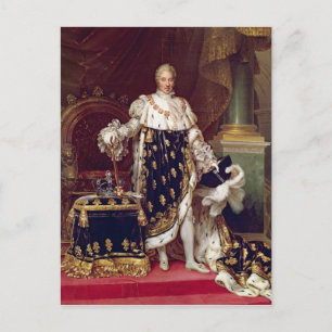 ポートレートのチャールズX戴冠服, 1827 ポストカード