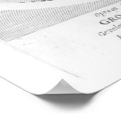 ポートレートのテメルレ素晴らしン ポスター (角)