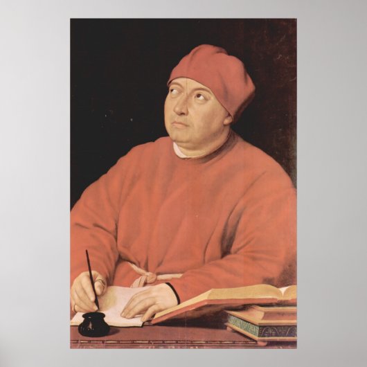 ポートレートのトマソ'フェドラ'イングリラミby Raphael ポスター (正面)